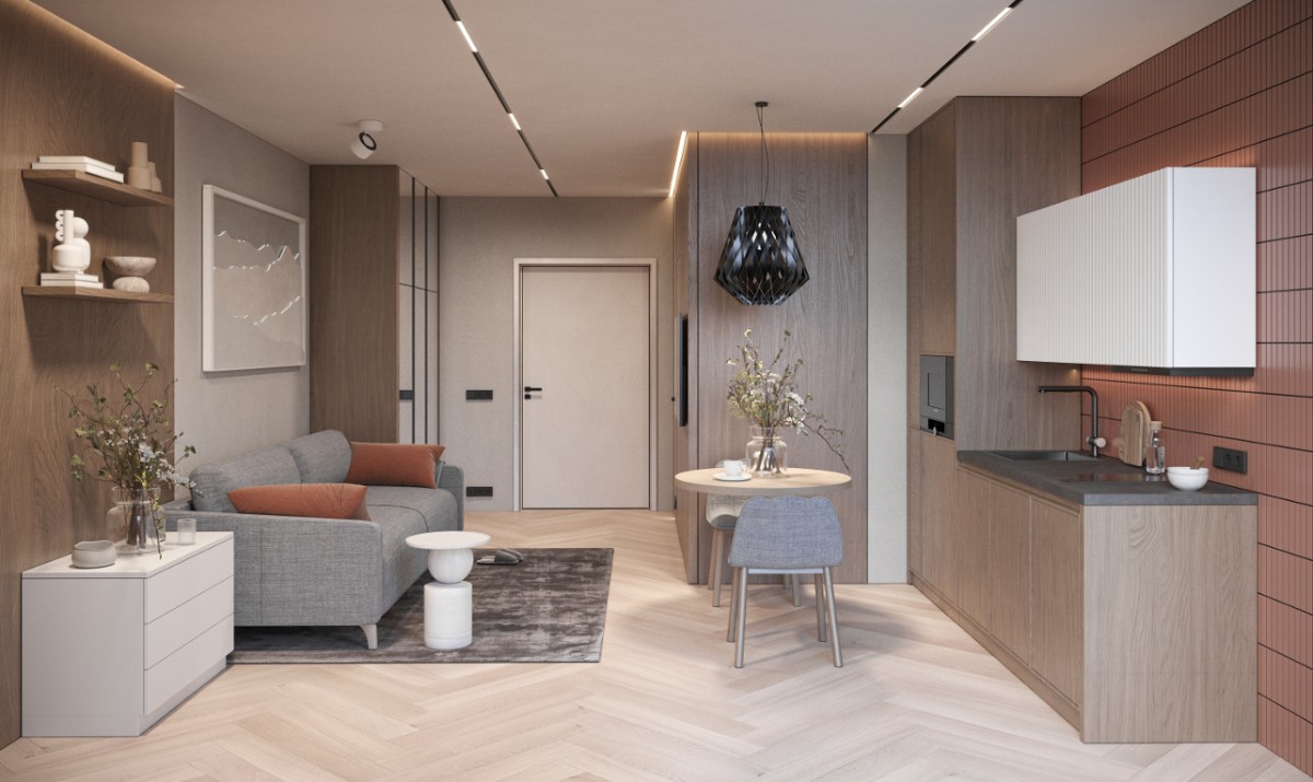 An apartment under construction in Kolašin is for sale in an excellent location near the city center.